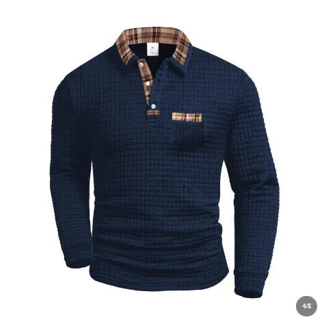 Miesten Tikattu Poolopaita